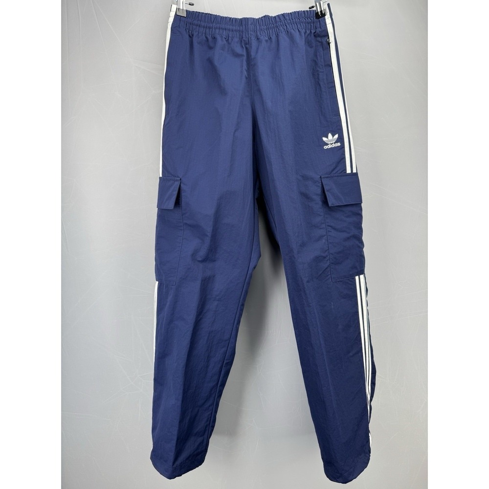 adidas Originals Adicolor 3-Stripes Cargo Pants HR3362 Night Indigo‎ Mens S NWT